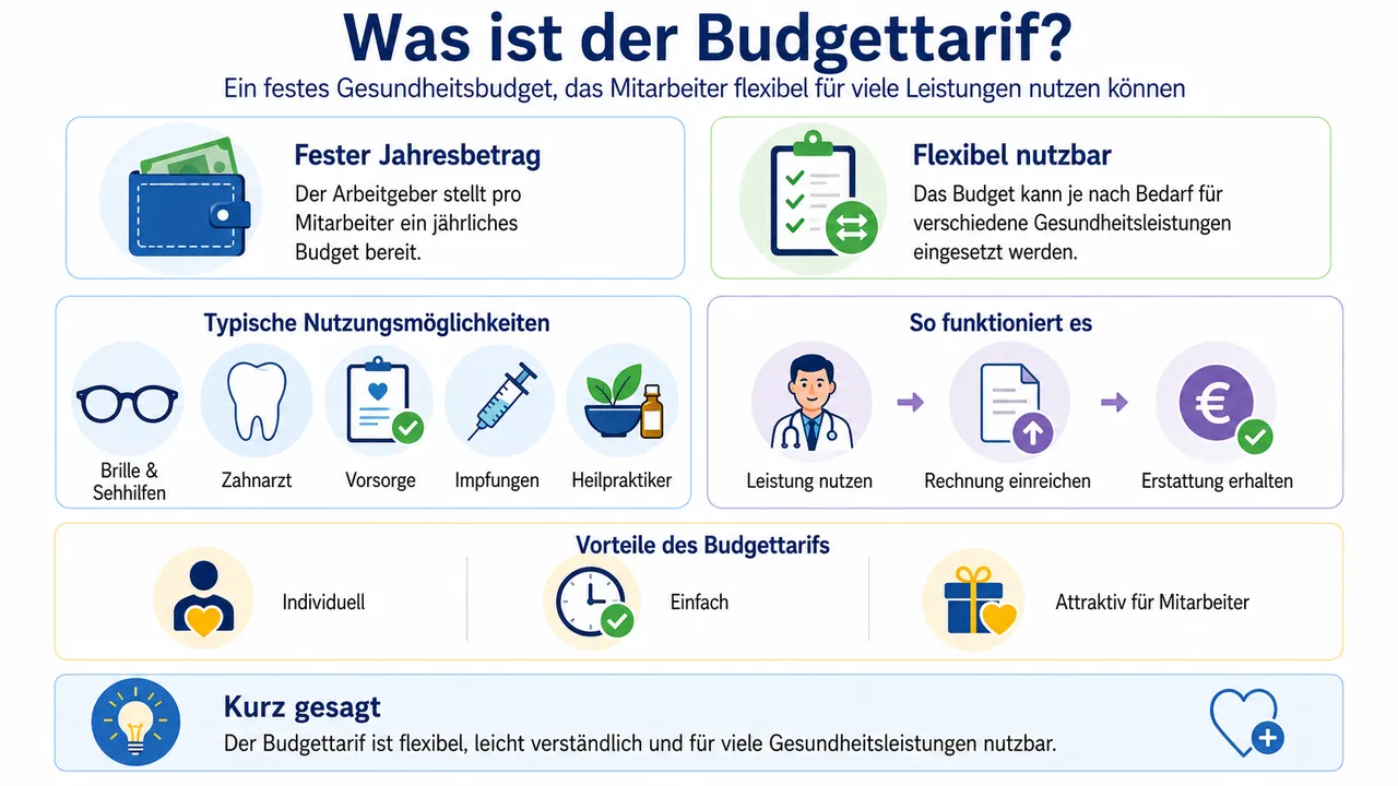 Was ist der Budgettarif?